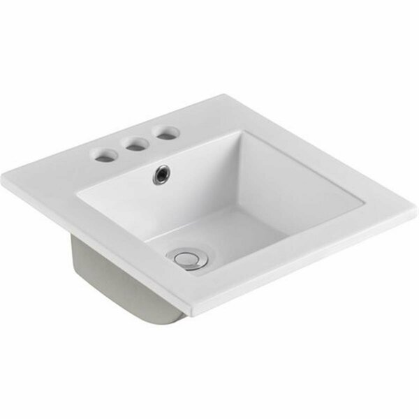 Comfortcorrect 16 in. Single Sink Ceramic Top CO194291